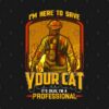 Im Here To Save Your Cat Fire Fighter Hoodie Official Firefighter Merch