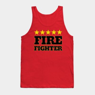 Five Star Fire Fighter Tank Top Official Firefighter Merch