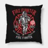 Fire Fighter Fire Department All Equal Except The  Throw Pillow Official Firefighter Merch