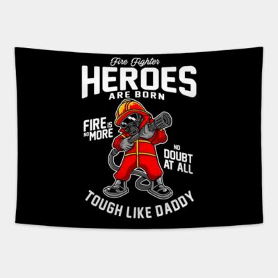 Fire Fighter Tapestry Official Firefighter Merch