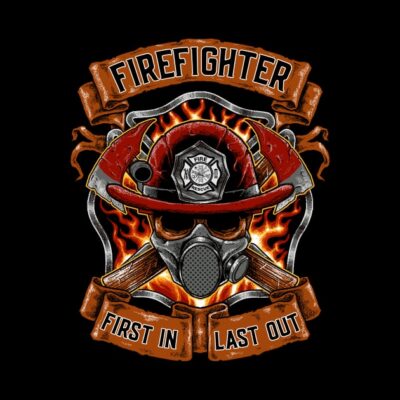 Fire Fighter Throw Pillow Official Firefighter Merch