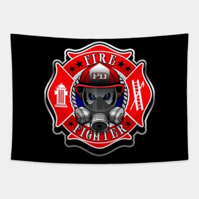 Fire Fighter Tapestry Official Firefighter Merch