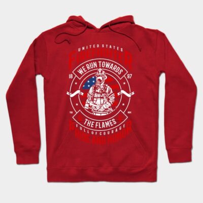 Fire Fighter Hoodie Official Firefighter Merch