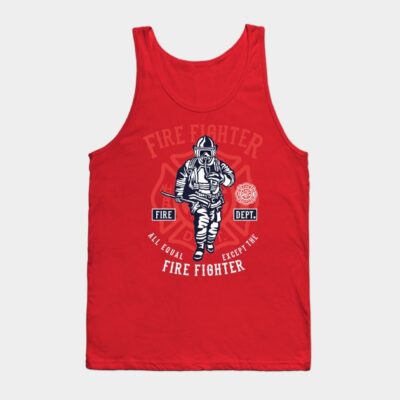 Fire Fighter Tank Top Official Firefighter Merch