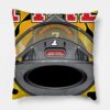 Fire Fighter Black Helmet Throw Pillow Official Firefighter Merch