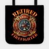 Retired Firefighter Gift Fireman Retirement Party  Tote Official Firefighter Merch