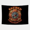 Retired Firefighter Gift Fireman Retirement Party  Tapestry Official Firefighter Merch