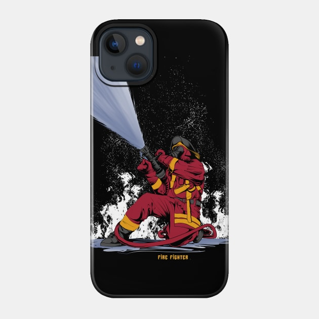 Fire Fighter Hot Phone Case